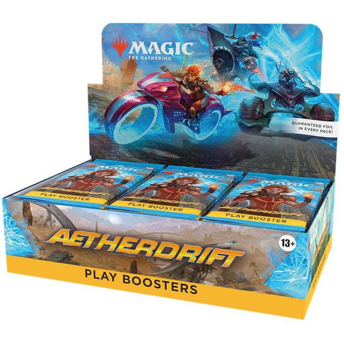 Aetherdrift Play Booster Display