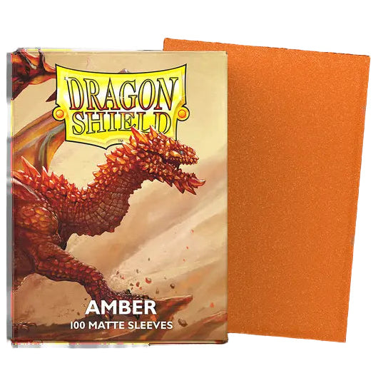 Dragon Shield Matte Amber