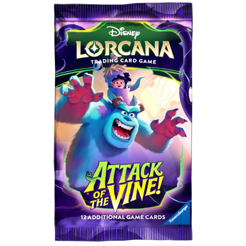 Disney Lorcana Attack of the Vine Booster Display