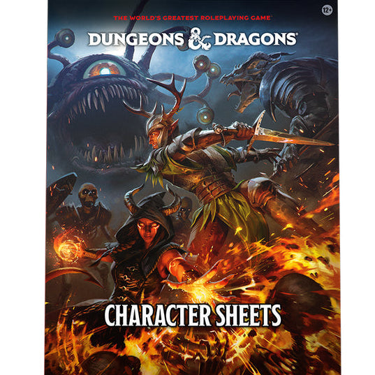 Dungeons & Dragons – 2024 Character Sheets