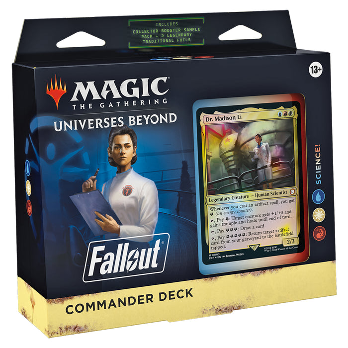 Universes Beyond: Fallout Science! Commander Deck