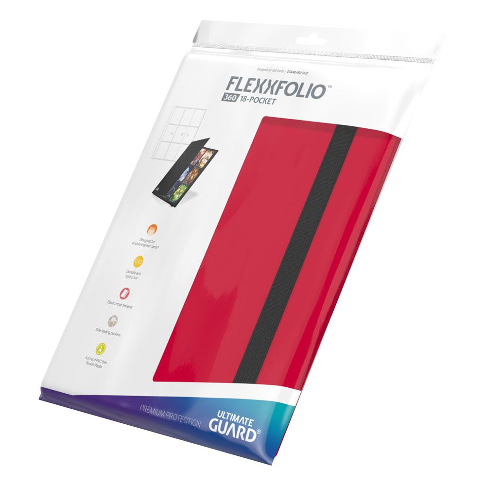 Ultimate Guard Flexxfolio 360 18-Pocket Red