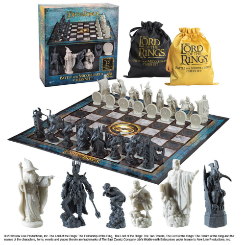 Lord of the Rings Chess Set Battle for Middle Earth