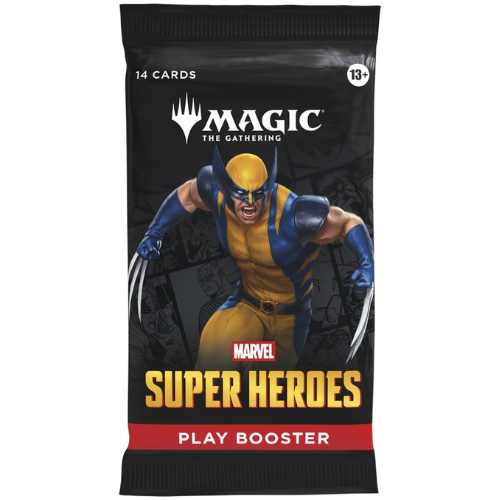 Marvel Super Heroes Play Booster Display