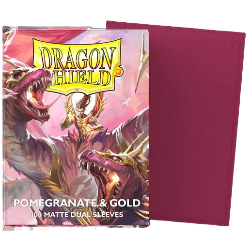 Dragon Shield Matte Dual Pomegranate & Gold