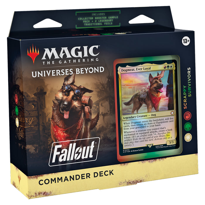 Universes Beyond: Fallout Scrappy Survivors Commander Deck