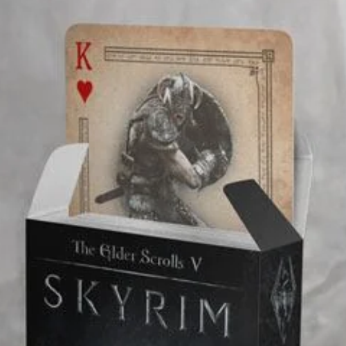 Elder Scrolls V Skyrim Playing Cards