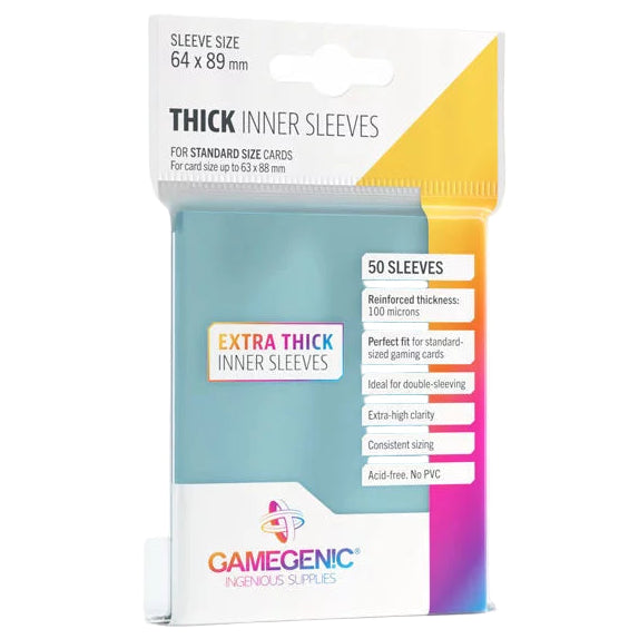 GameGenic Thick Inner Sleeves
