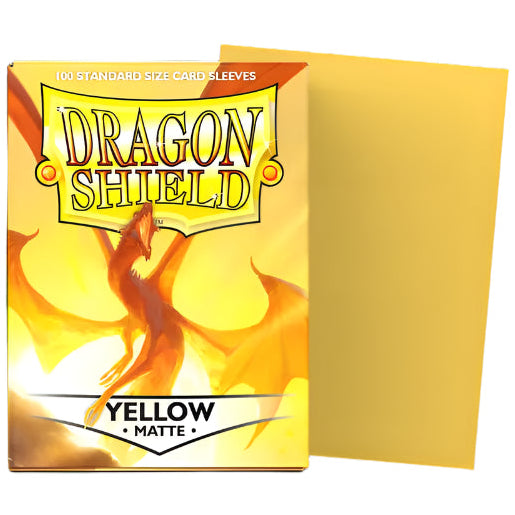 Dragon Shield Matte Yellow