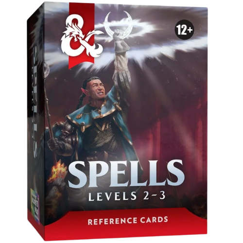 Dungeons & Dragons RPG Reference Cards: Spells (Levels 2-3) *English Version*