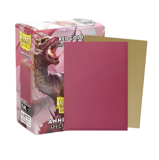 Dragon Shield Matte Dual Pomegranate & Gold