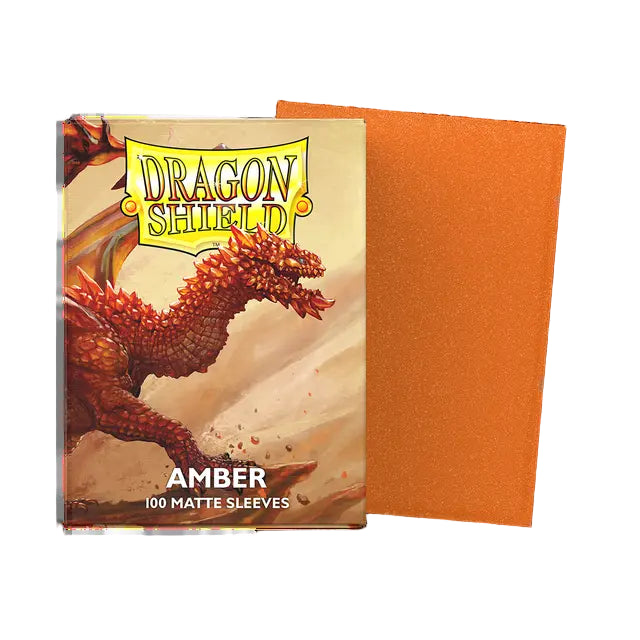 Dragon Shield Matte Amber