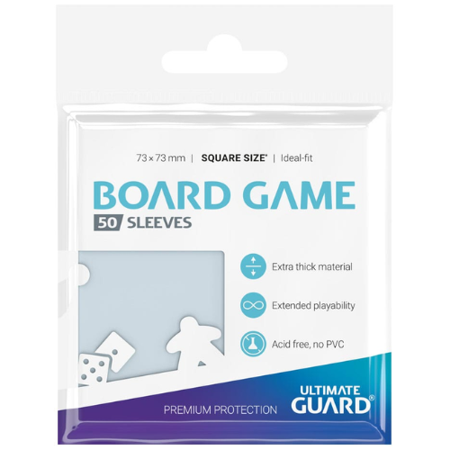 Ultimate Guard Board Game Sleeves (50) - Square