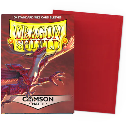 Dragon Shield Matte Crimson
