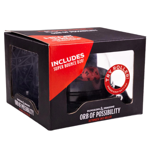 Dungeons & Dragons Dice roller with dice Orb of Possibility