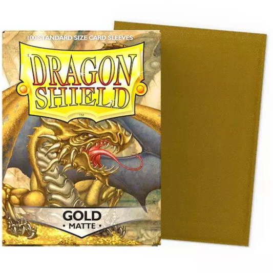 Dragon Shield Matte Gold