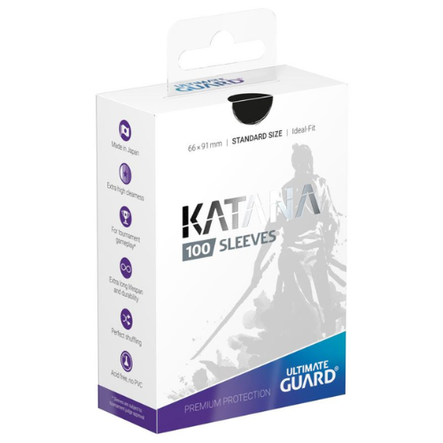 Ultimate Guard Katana Sleeves Black