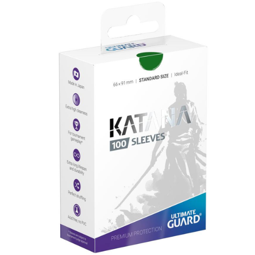 Ultimate Guard Katana Sleeves Green