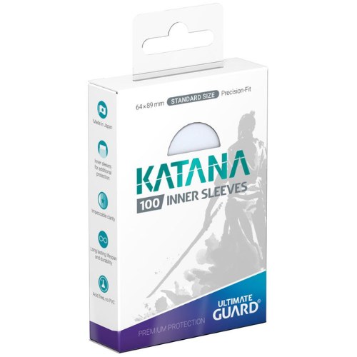 Ultimate Guard Katana Inner Sleeves Standard Size (100)