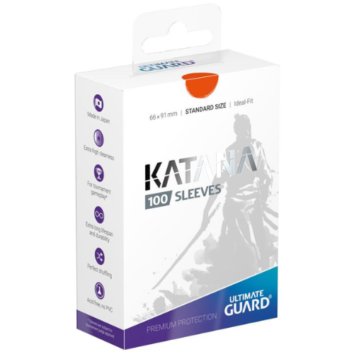 Ultimate Guard Katana Sleeves Orange