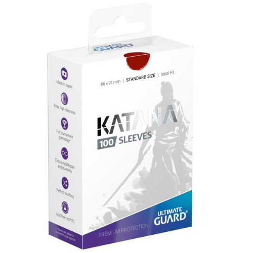 Ultimate Guard Katana Sleeves Red