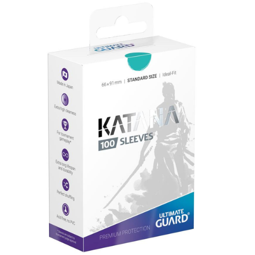 Ultimate Guard Katana Sleeves Turquoise