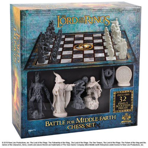 Lord of the Rings Chess Set Battle for Middle Earth