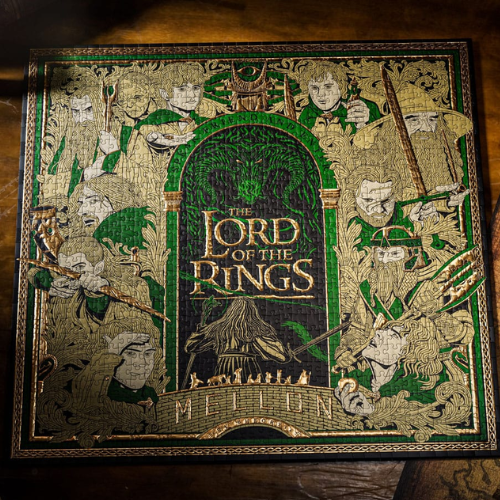 Lord of the Rings – Multi‑Dimensional Puzzle (1000 brikker)