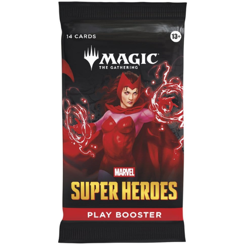 Marvel Super Heroes Play Booster Display