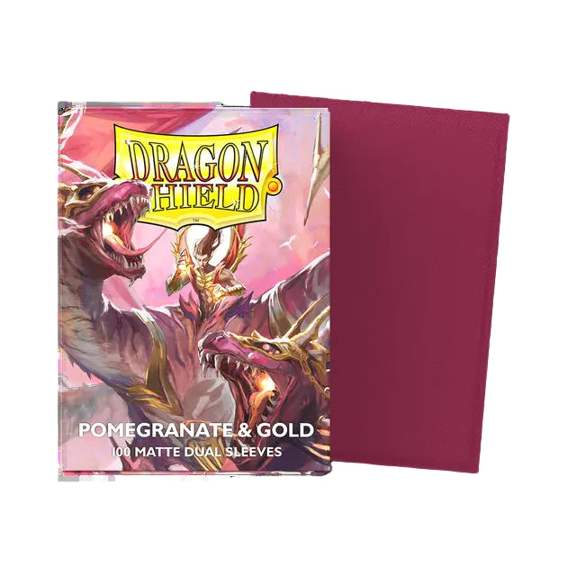 Dragon Shield Matte Dual Pomegranate & Gold