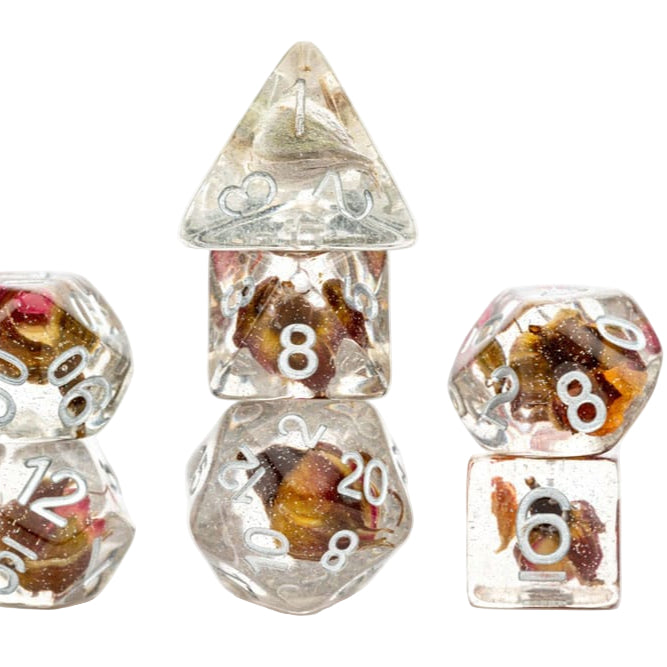 FanRoll Dice Set Rose (7)