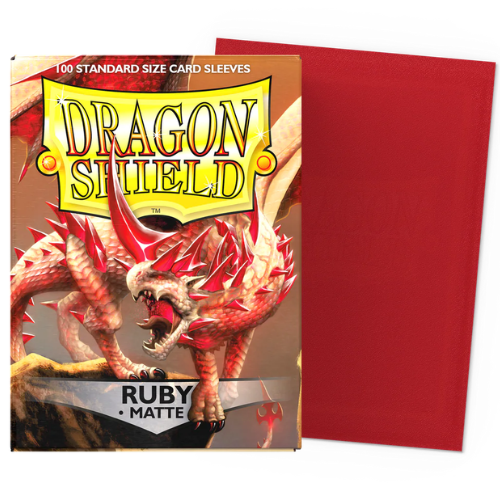 Dragon Shield Matte Ruby