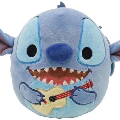 Lilo & Stitch Squishmallow Plush Figure Stitch With Guitar 20 cm