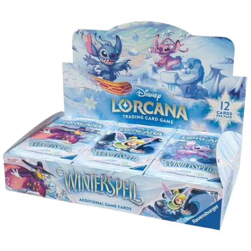 Disney Lorcana Winterspell Booster Display