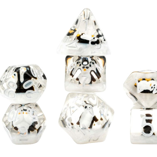 FanRoll Dice Set Penguin (7)