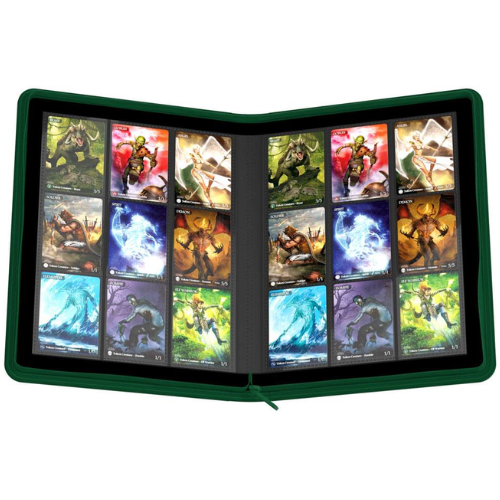 Ultimate Guard Zipfolio 360 18-Pocket Xenoskin - Green