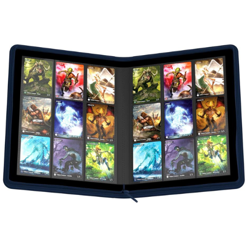 Ultimate Guard Zipfolio 360 18-Pocket Xenoskin - Blue